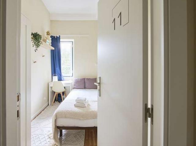 Quarto em apartamento partilhado para alugar em Lisboa