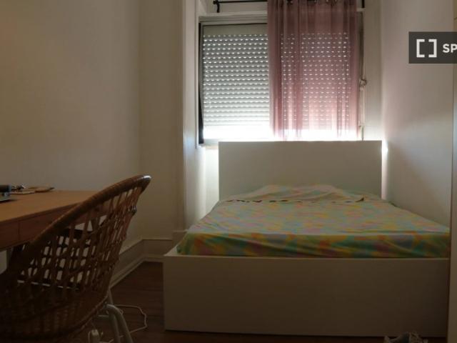 Quarto em apartamento partilhado para alugar em Lisboa