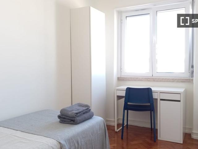 Quarto em apartamento partilhado para alugar em Lisboa