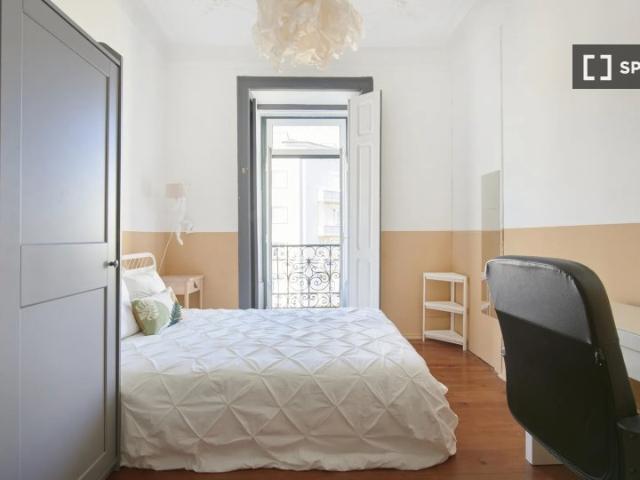 Quarto em apartamento partilhado para alugar em Lisboa