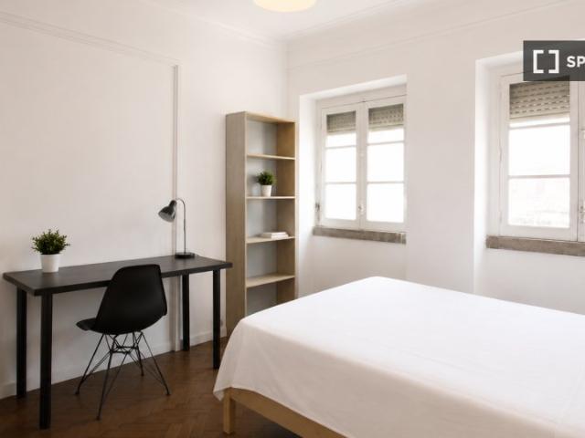 Quarto em apartamento partilhado para alugar em Lisboa