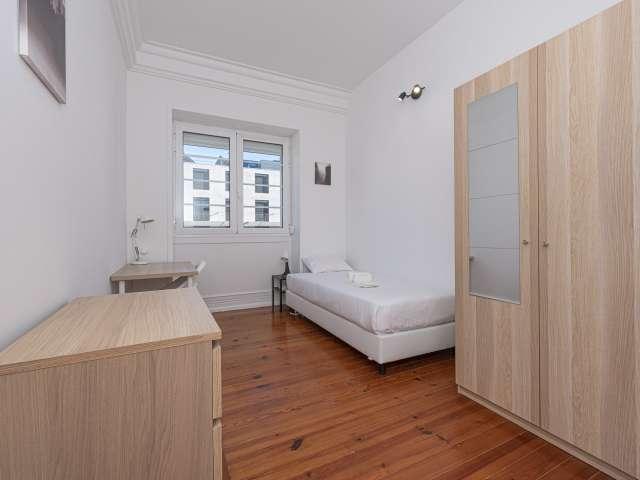 Quarto em apartamento partilhado para alugar em Lisboa