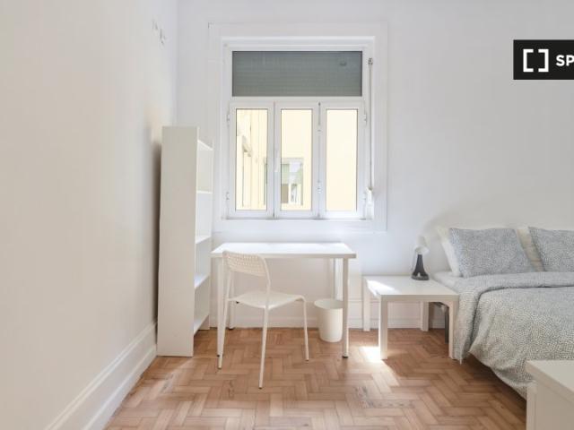 Quarto em apartamento partilhado para alugar em Lisboa