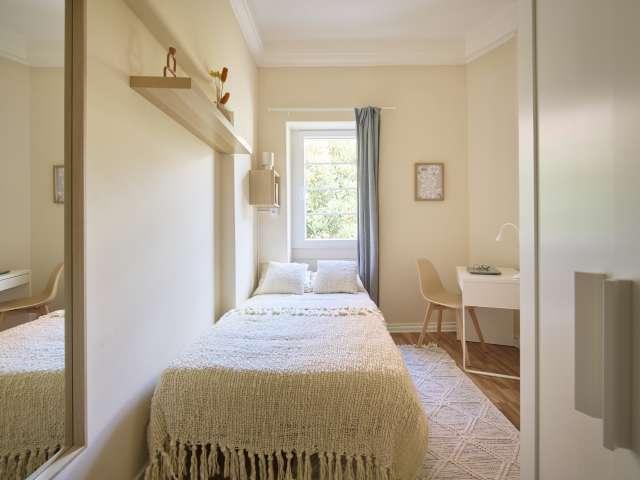 Quarto em apartamento partilhado para alugar em Lisboa