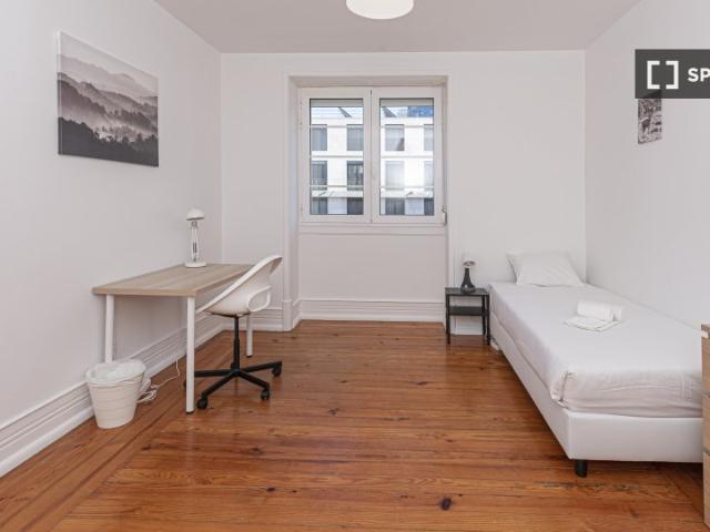 Quarto em apartamento partilhado para alugar em Lisboa