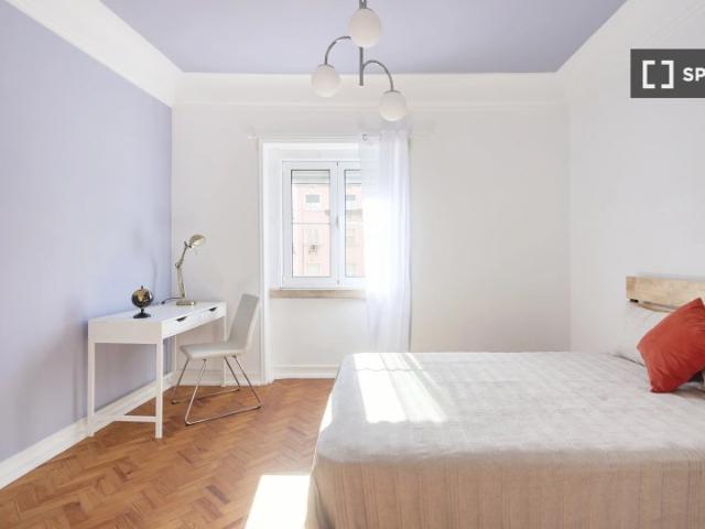 Quarto em apartamento partilhado para alugar em Lisboa