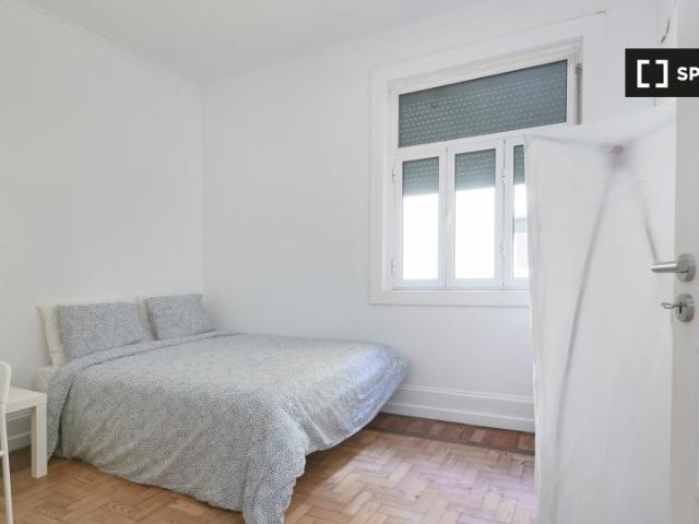 Quarto em apartamento partilhado para alugar em Lisboa