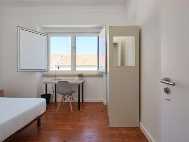 Quarto em apartamento partilhado para alugar em Lisboa