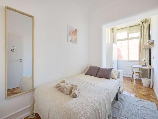 Quarto em apartamento partilhado para alugar em Lisboa