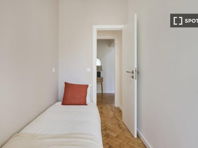 Quarto em apartamento partilhado para alugar em Lisboa