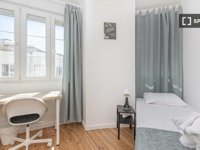 Quarto em apartamento partilhado para alugar em Lisboa