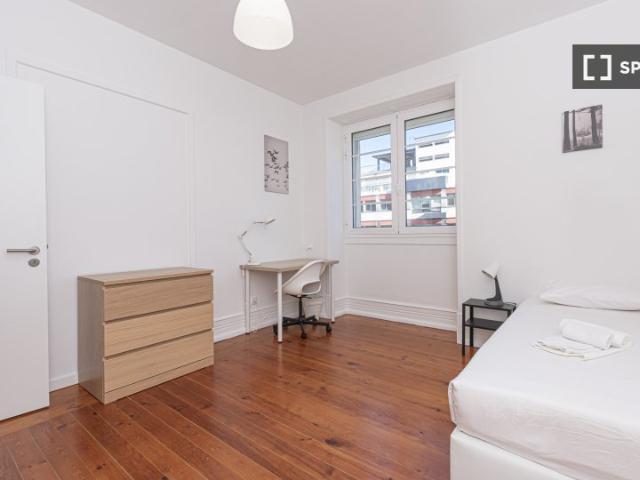 Quarto em apartamento partilhado para alugar em Lisboa