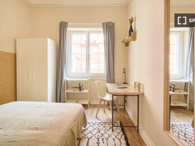Quarto em apartamento partilhado para alugar, Lisboa