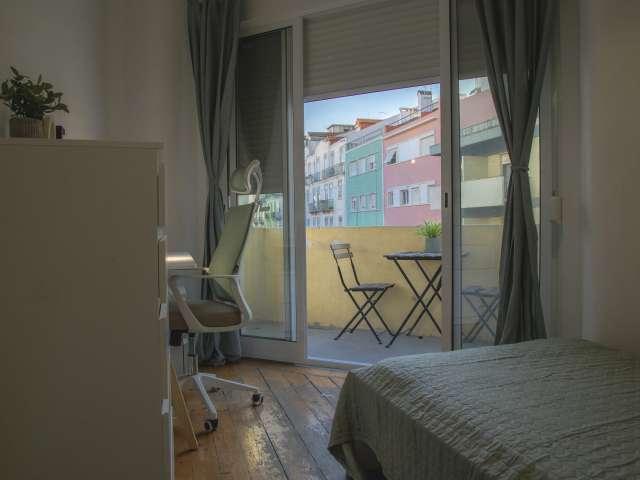 Quarto em apartamento partilhado para alugar, Lisboa