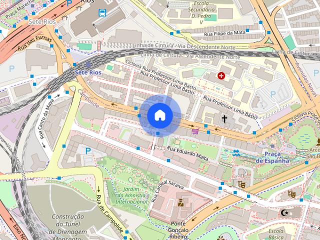 Quarto em Lisboa entre a Praca de Espanha e Sete Rios