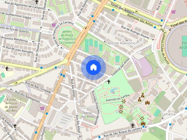 Quarto em moradia praca Velasques Porto