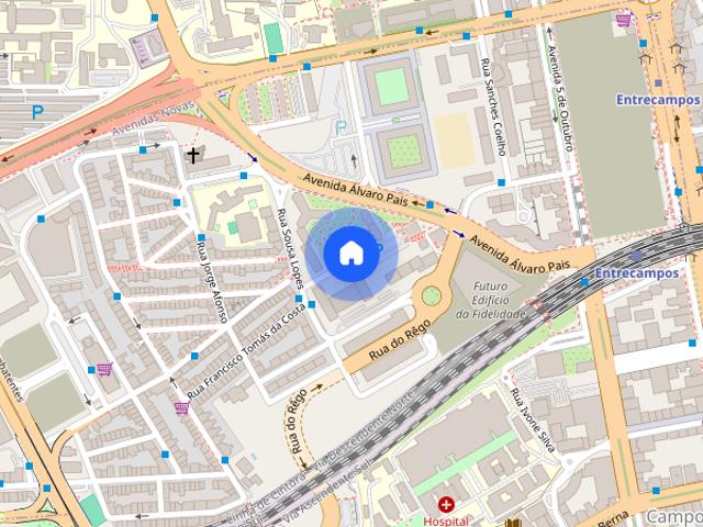 Quarto em T2 no Edificio Gemini em Lisboa