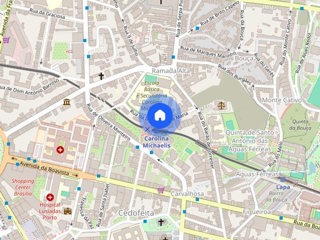 Quarto em T3 Porto metro Carolina Michaelis