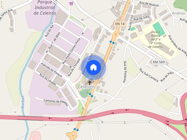 Quarto em T3 zona calma bons acessos Braga