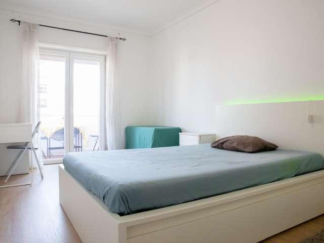 Quarto encantador para alugar em Alvalade, Lisboa