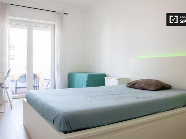 Quarto encantador para alugar em Alvalade, Lisboa