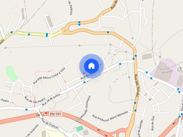Quarto individual em apartamento partilhado em Guimaraes