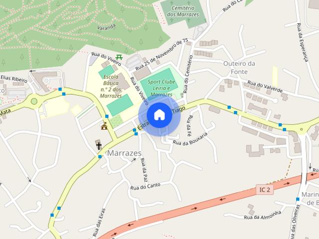 Quarto individual em Leiria