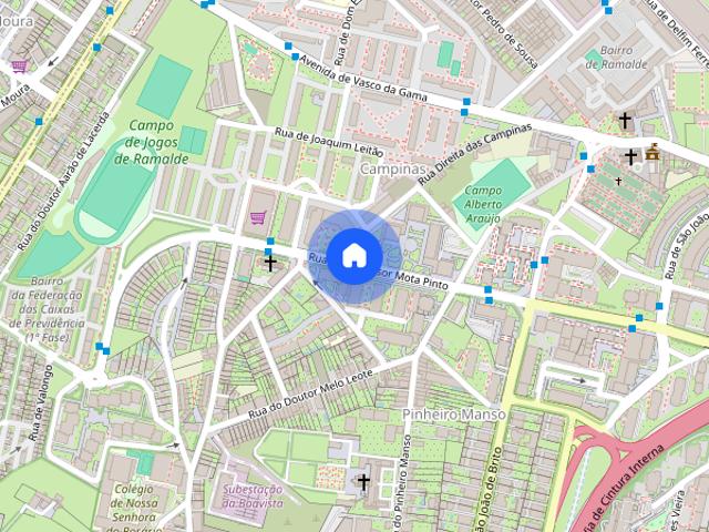 Quarto individual menina estudante no Porto