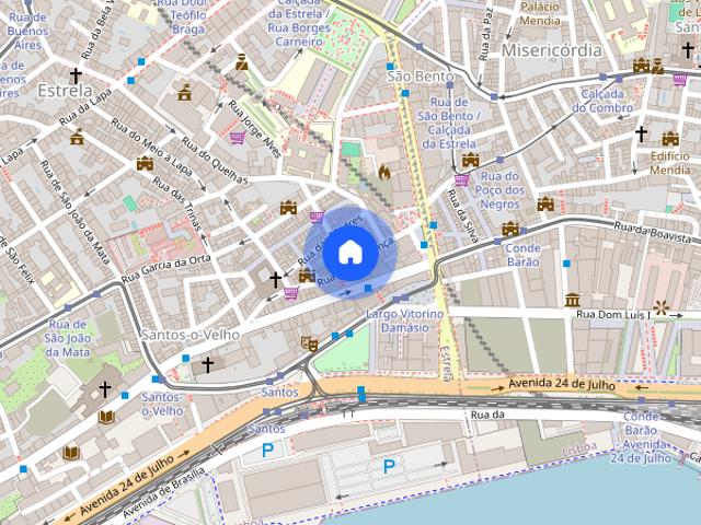 Quarto Individual proximo Bairro Alto ISEG Cais do Sodre
