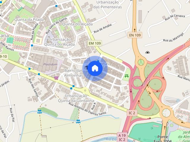 Quarto junto av Marques de Pombal em Leiria