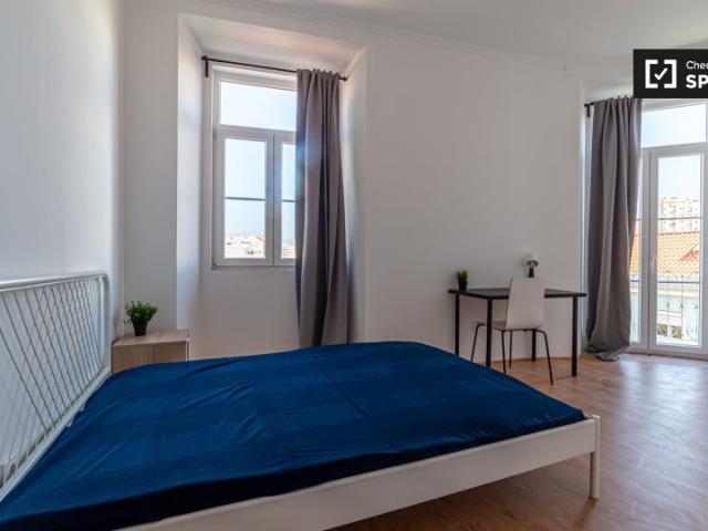 Quarto em apartamento partilhado de 9 quartos para alugar em Lisboa