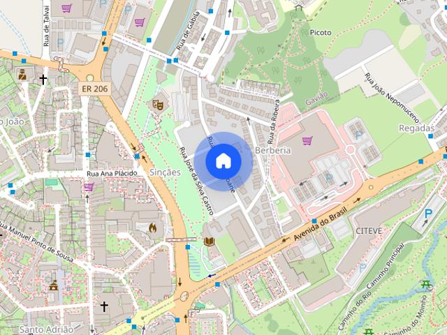 Quarto no centro de Famalicao para estudante perto da CESPU