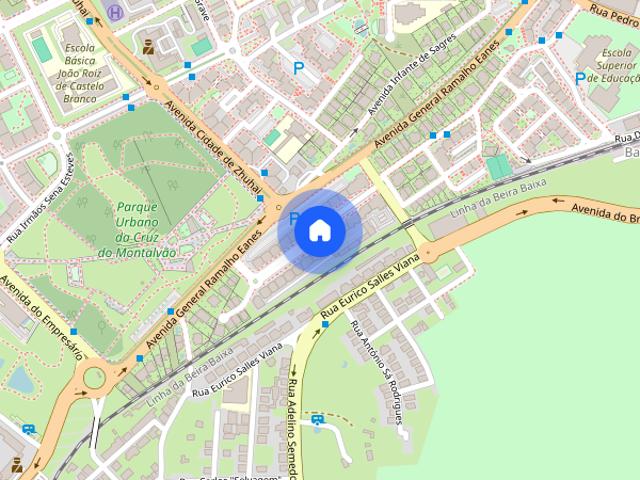 Quarto para alugar a menina em Castelo Branco