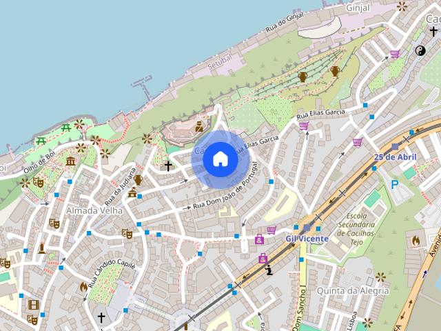 Quarto para alugar em Almada junto a transportes e servicos