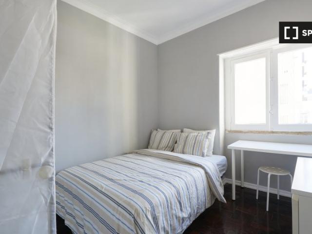 Quarto em apartamento partilhado para alugar em Lisboa