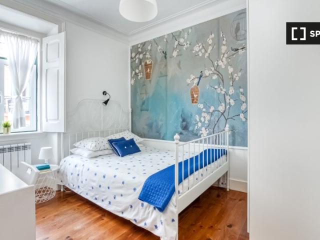 Quarto em apartamento compartilhado para alugar em Lisboa, com 7 quartos