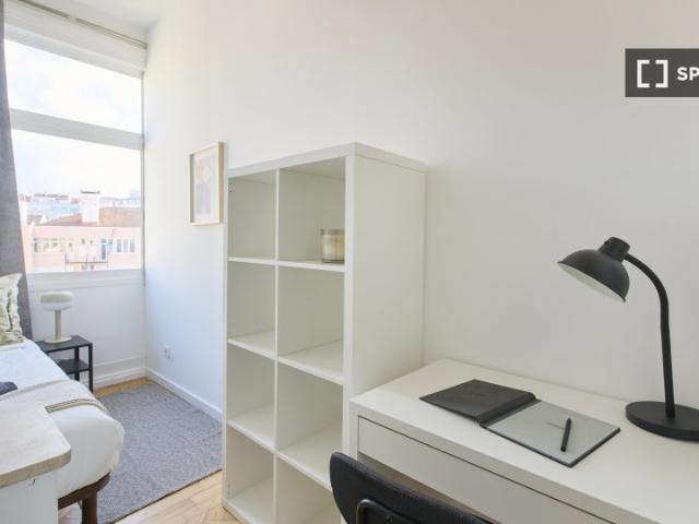 Quarto para alugar em apartamento partilhado de 10 quartos, Lisboa