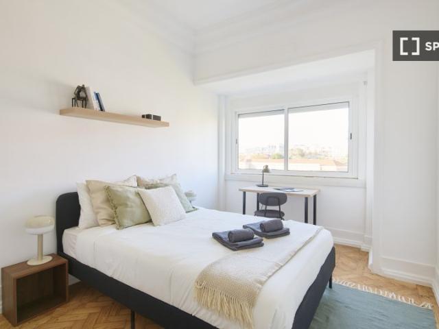 Quarto para alugar em apartamento partilhado de 10 quartos, Lisboa