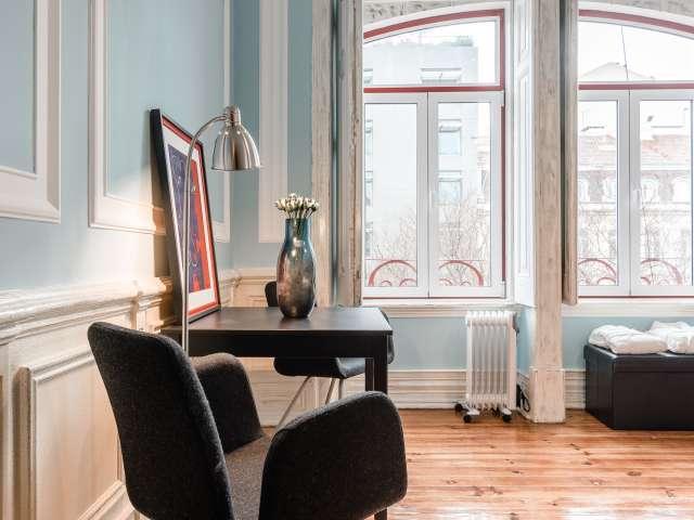 Quarto para alugar em residência com 5 quartos no centro de Lisboa
