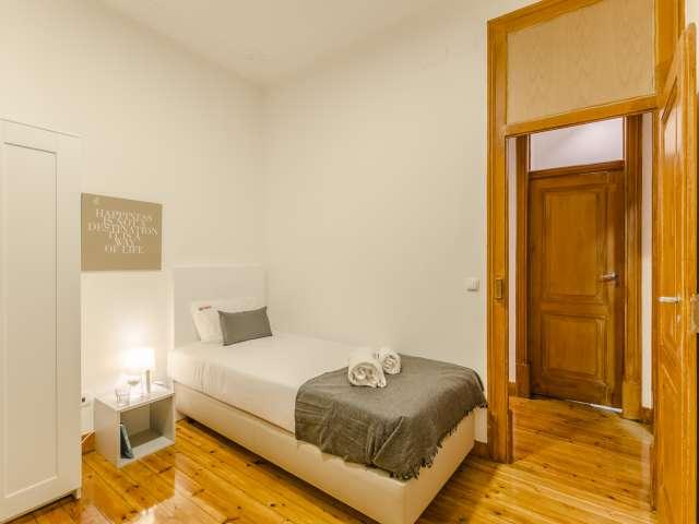 Quarto para alugar em residência com 5 quartos no centro de Lisboa