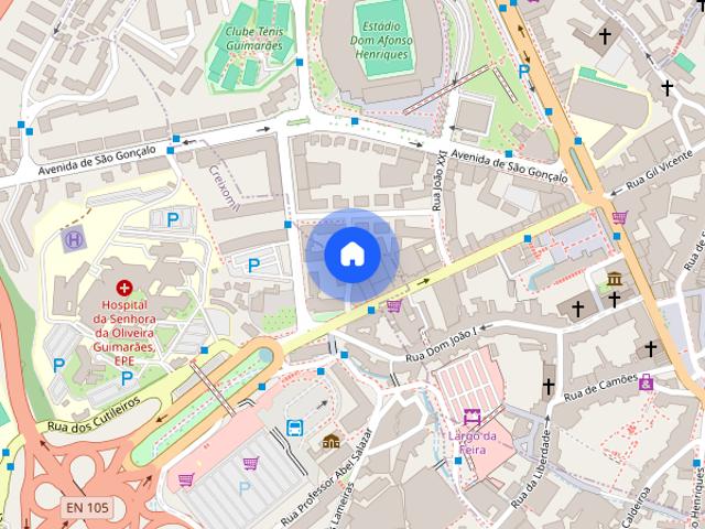 Quarto para aluna de pos graduacao em Guimaraes