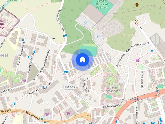 Quarto para arrendamento com boas condicoes em Braga