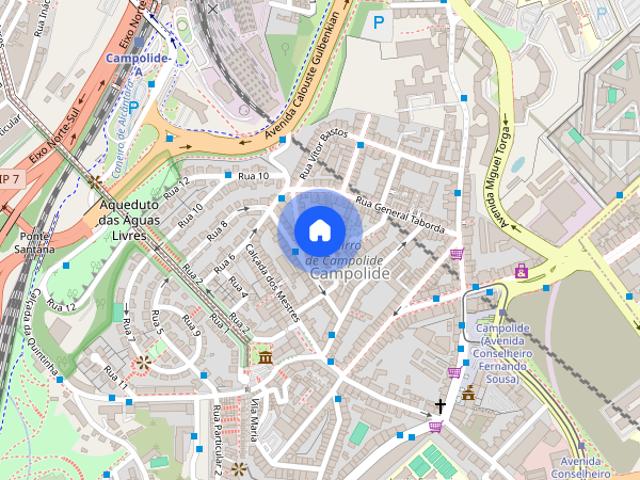 Quarto para arrendar em Lisboa Campolide