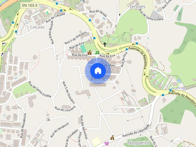 Quarto para estudante rapaz em Braga