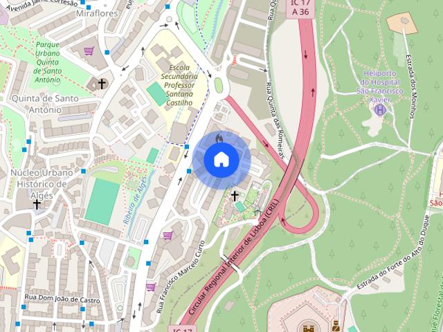 Quarto para raparigas estudantes em Oeiras