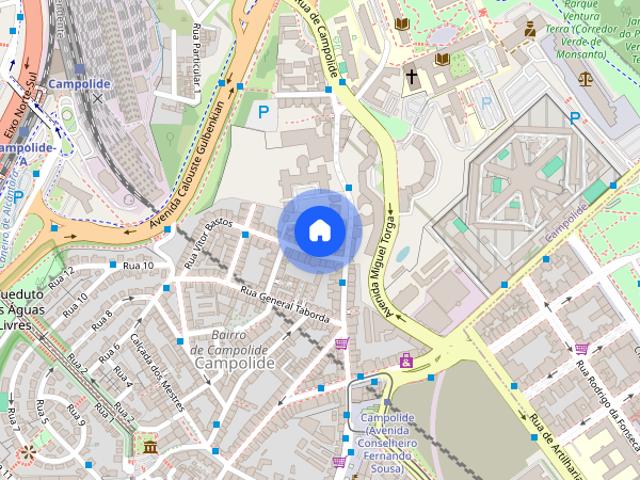 Quarto privativo para estudante Lisboa Campolide