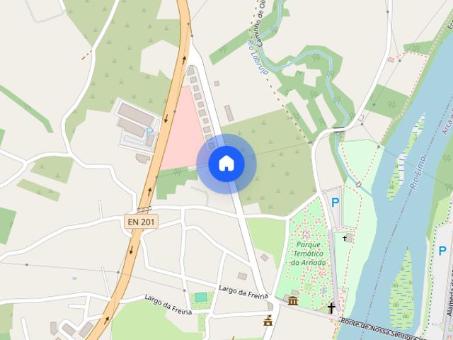 Quarto proximo do centro da Vila de Ponte de Lima