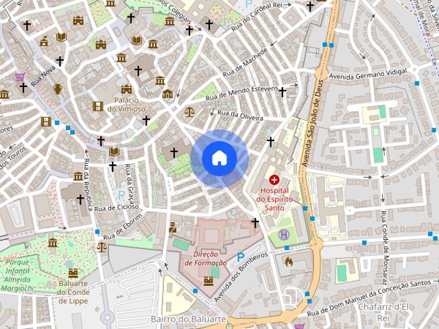 Quarto proximo do Hospital e do CES
