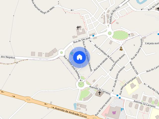 Quarto proximo Hospital e Escola Artur Goncalves