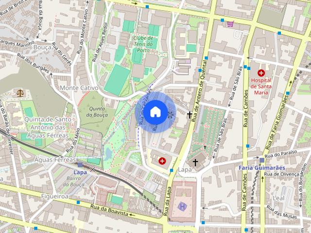 Quarto renovado Porto Metro da Lapa